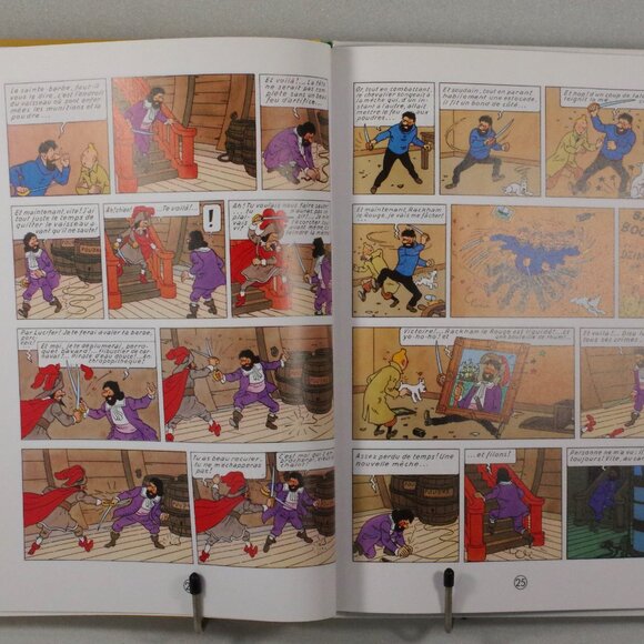 Les Aventures de Tintin: Le Secret de La Licorne (French Edition) Graphic Novel - Picture 5 of 6
